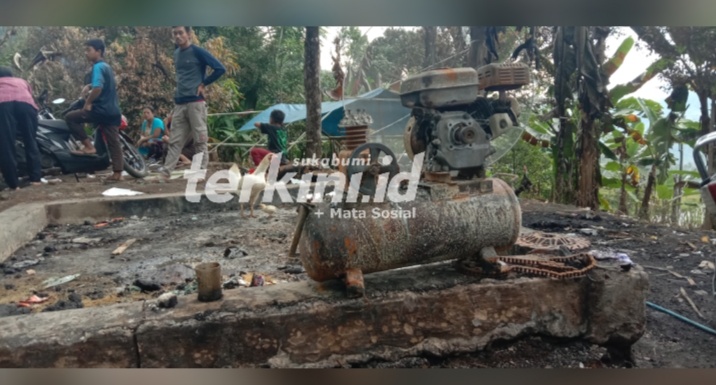 Gerakan Milenial Sukabumi Peduli Musibah Kebakaran di Cengkuk Cikakak Sukabumi