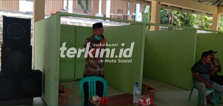 Pembukaan Pasar Kuliner Tradisional Desa Karang Papak Cisolok, Kepala Desa: Kita Harus Maju
