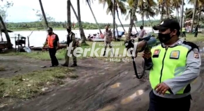 Koramil 2212 dan Polsek Tegal Buled Sisir Tempat Wisata Cikaso Tegalbuleud