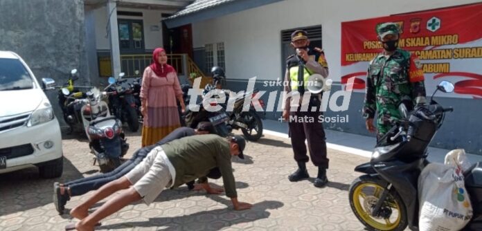 Kegiatan Koramil 2214 Surade Kodim 0622 Kabupaten Sukabumi di Masa PPKM