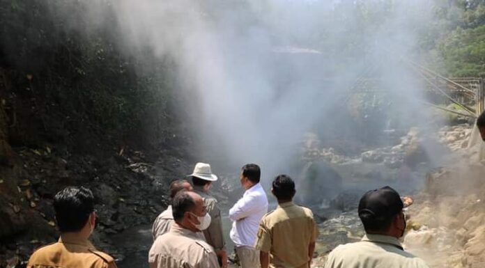 PJ Sekda Monitoring Rencana Pembangunan Destinasi Wisata di Karanghawu, Geyser Cisolok dan Puncak Habibie Monitoring