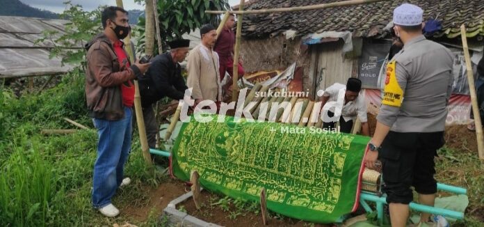 dimakamkan