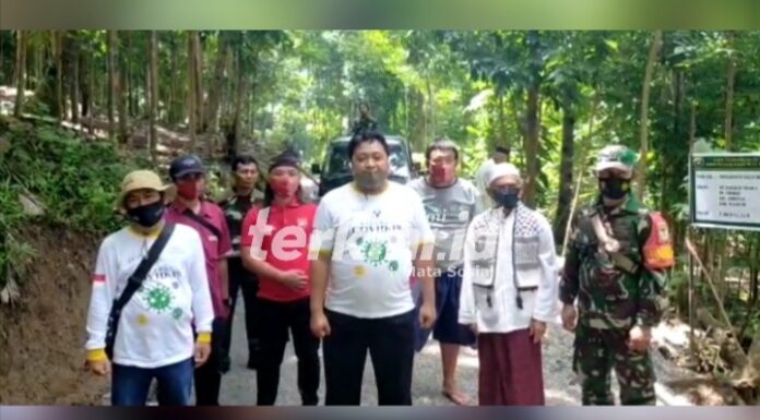 Kades Desa Cidadap: Atas Nama Pemdes dan warga, Kami Ucapkan Terimakasih Kepada Pemda dan Kodim 0622 Sukabumi Cidadap