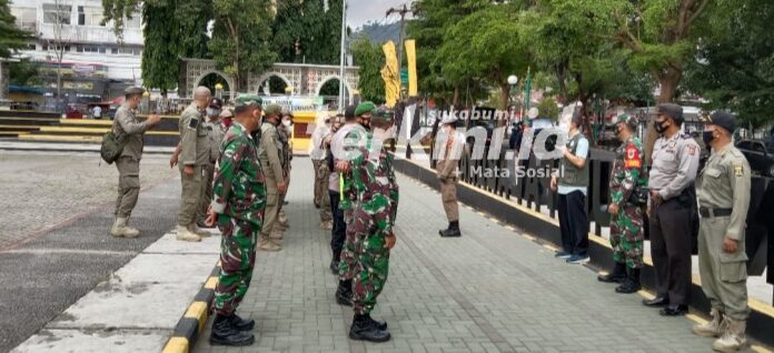 Koramil 2202  Beserta Satgas Covid-19 Kecamatan Palabuhanratu