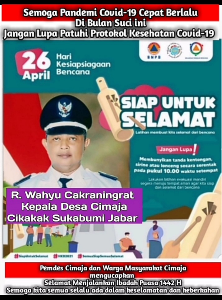 Kades Cimaja: Kami Bersama Warga Masyarakat InshaAllah Tingkatkan Kesiapsiagaan Bencana
