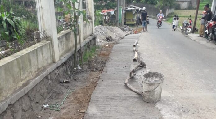 Bangun jalan