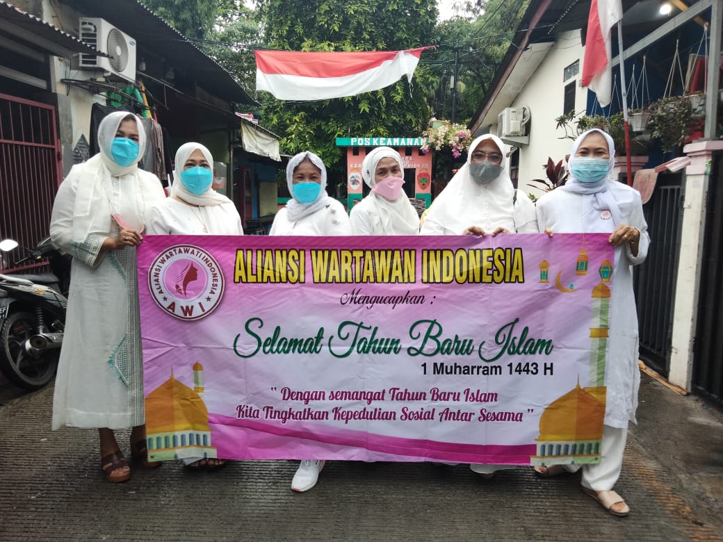 Ketum Aliansi Wartawati Indonesia: Yuk Peduli Yuk Berbagi di Momentum Tahun Baru Islam