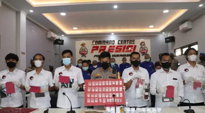 Ada Puluhan Kasus Narkoba yang Diungkap Polres Sukabumi dalam Waktu 6 Bulan di Masa Pandemi
