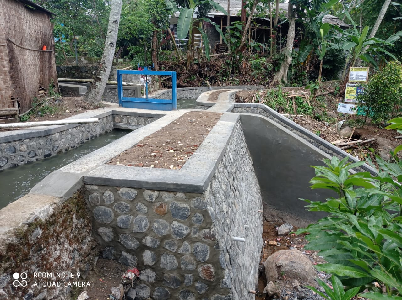Bahagiakan Petani dengan Irigasi Baru, Kades Karang Papak: Terimakasih Bupati dan PU