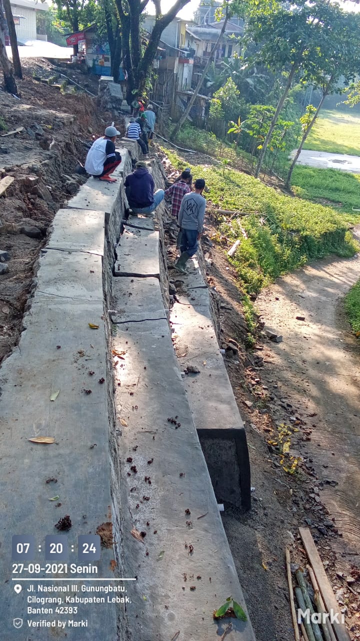 Baru Dibangun TPT Ambruk, Suhendi: Kami Menduga Proyek TPT Ini Dikerjakan Secara Asal-Asalan