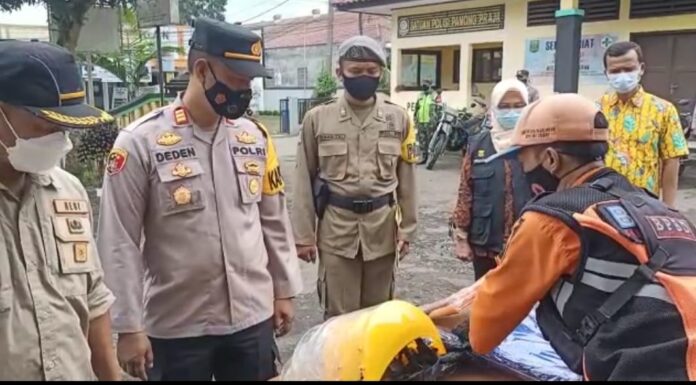 Menghadapi Bencana, Kapolsek Nagrak Apel Siaga Bersama Muspika Nagrak kapolsek nagrak