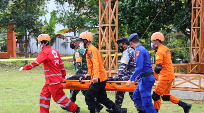 Polres, Kodim 0622 dan Pemkab Sukabumi Gelar Apel Kesiapan Bencana Alam polres sukabumi