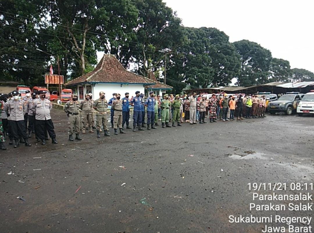 Zona 1 Wilayah Utara Kabupaten Sukabumi Apel Siap Siaga Hadapi Bencana Alam