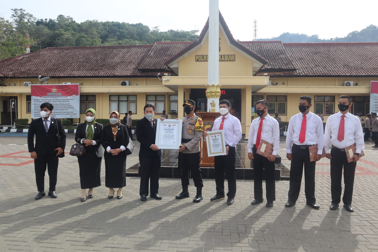 Berhasil Ungkap Sindikat Mafia Tanah, Polres Sukabumi Diganjar Penghargaan