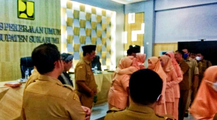 Halal Bihalal Dinas PU Kabupaten Sukabumi, Kadis: Kita Saling Memaafkan Jika Ada Yang Kurang Berkenaan Asjap