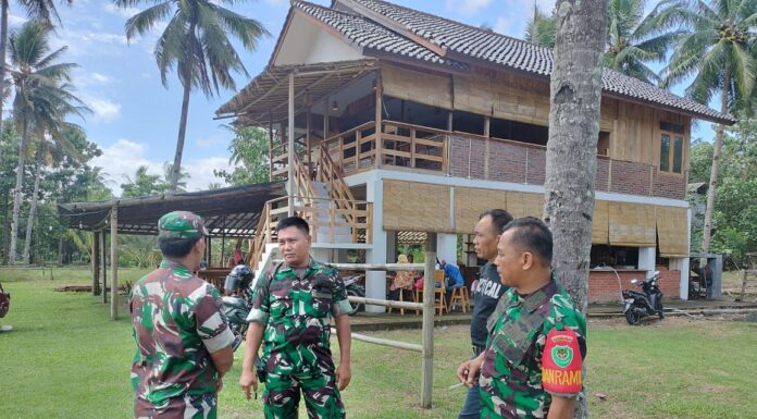 Kasdim 0622/Kabupaten Sukabumi Tinjau Persiapan HUT Kodam III/Siliwangi Ke 76 Kodim 0622/Kab. Sukabumi
