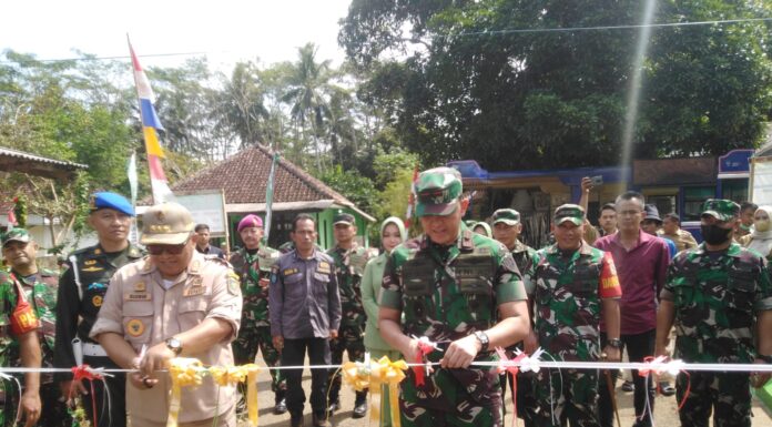 Penutupan TMMD Ke 113 Kodim 0622/Sukabumi, Letkol Inf Anjar Ari Wibowo: Sasaran Tercapai Target 100 persen Kolonel Inf Anjar Ari Wibowo