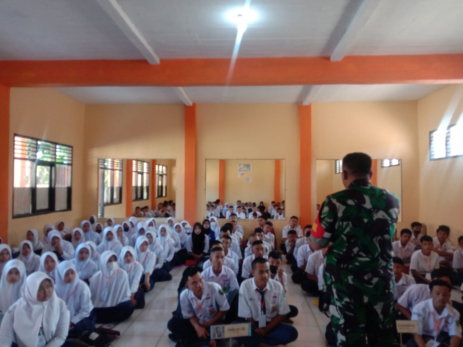 Ini yang Disampaikan Kpt Arm Witono di SMK Al Madani Jampangkukon