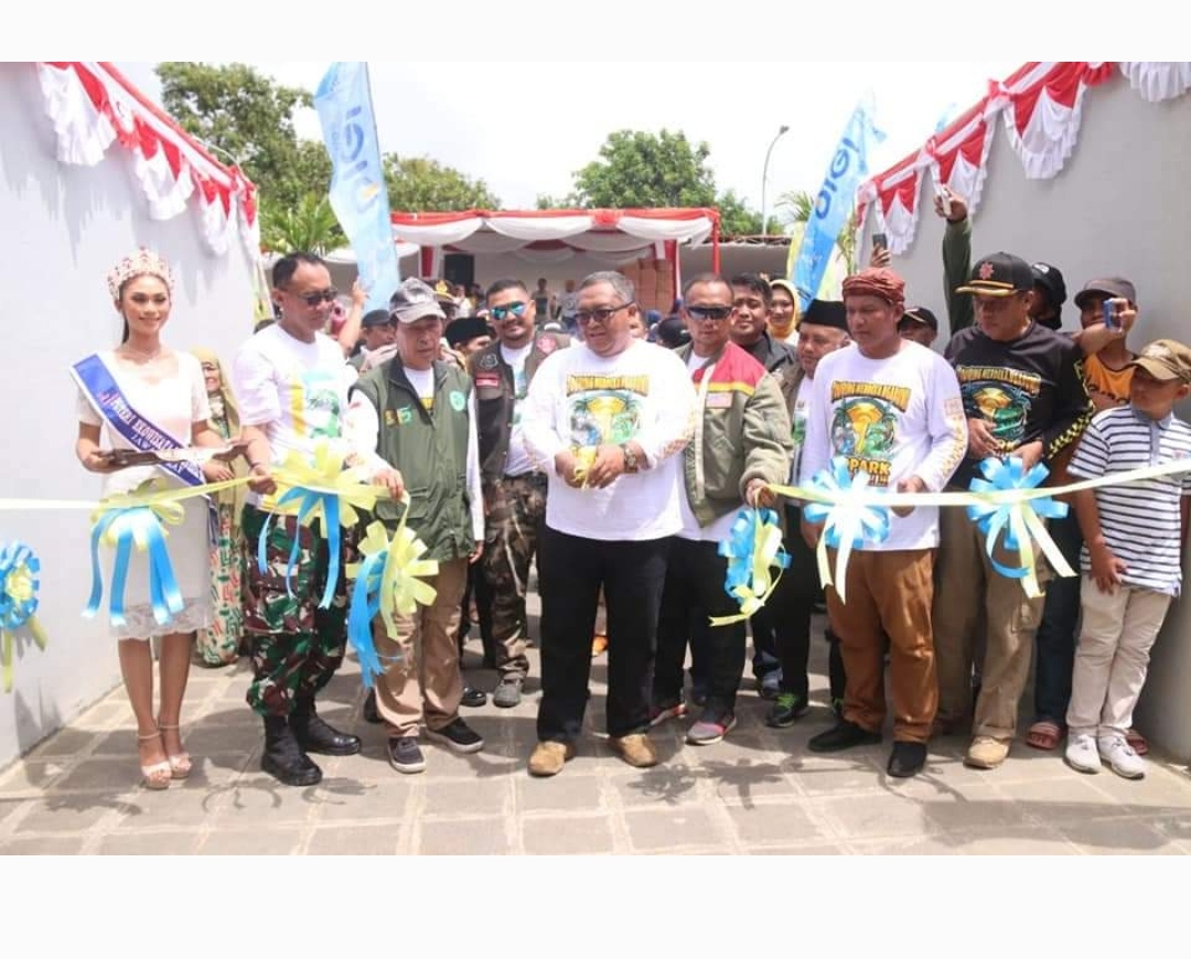 Babeh Asjap Dampingi Bupati Sukabumi Touring Ngabumi dan Peresmian Curug Sodong