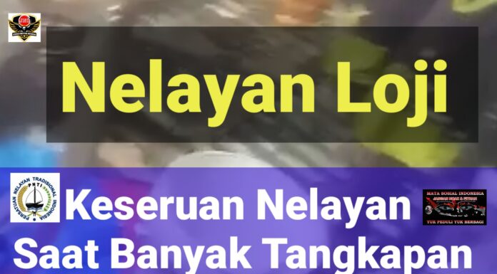 Nelayan Loji, Ketua PNTI Sukabumi: Semoga Terjual Cepat Hasil Pancingannya PNTI
