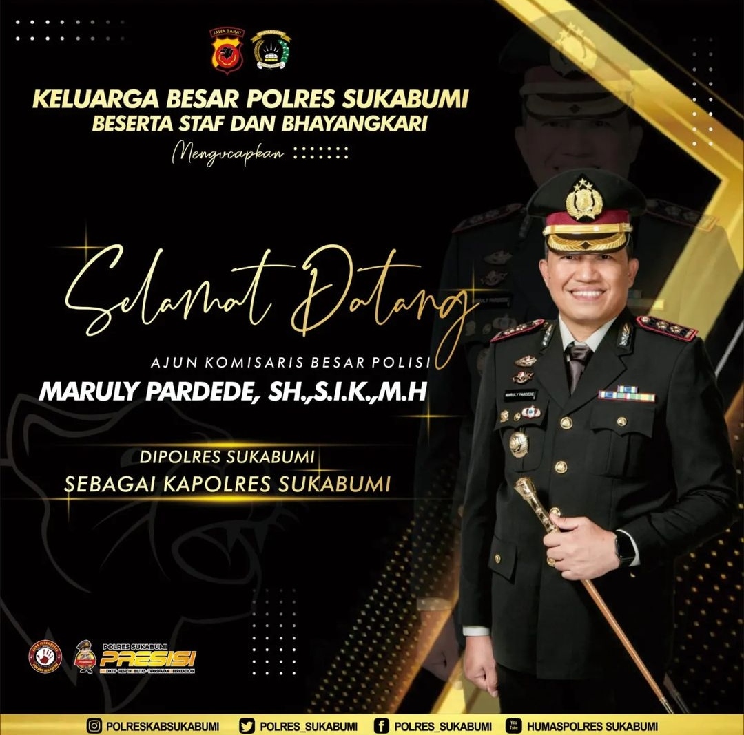 Mengenal AKBP Maruly Pardede SH, SIK, MH, yang Kini Jadi Kapolres Sukabumi