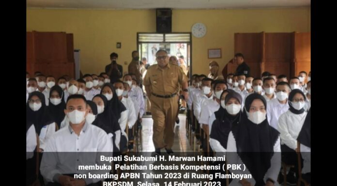 Kepala DKUMKM Sukabumi Dukung Langkah Pemda Untuk Ciptakan SDM Kompetitif Bupati