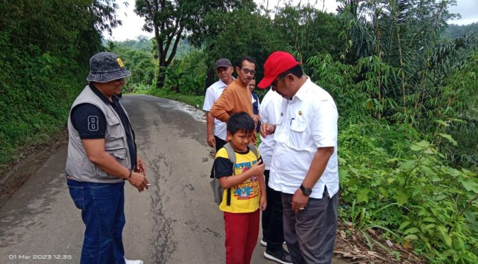 Asep Japar Rencanakan Relokasi Terdampak Longsor di Cicantayan Sukabumi Asep Japar
