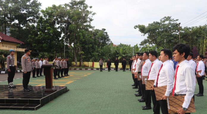 Karena Prestasi Ini, Puluhan Polisi di Sukabumi Dapat Penghargaan Karena Prestasi Ini