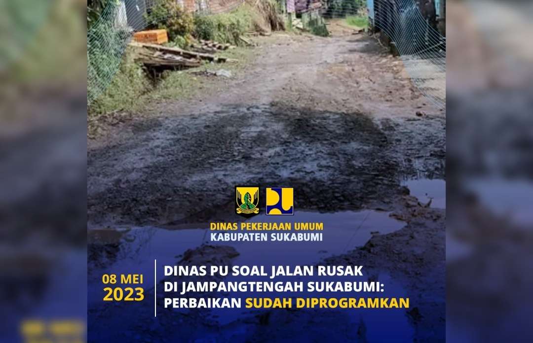 PU Sukabumi Bersihkan Material Longsor, Terkait Jalan di Jampang Tengah, Asep Japar: Sudah Diprogramkan Agar Tuntas Seluruhnya