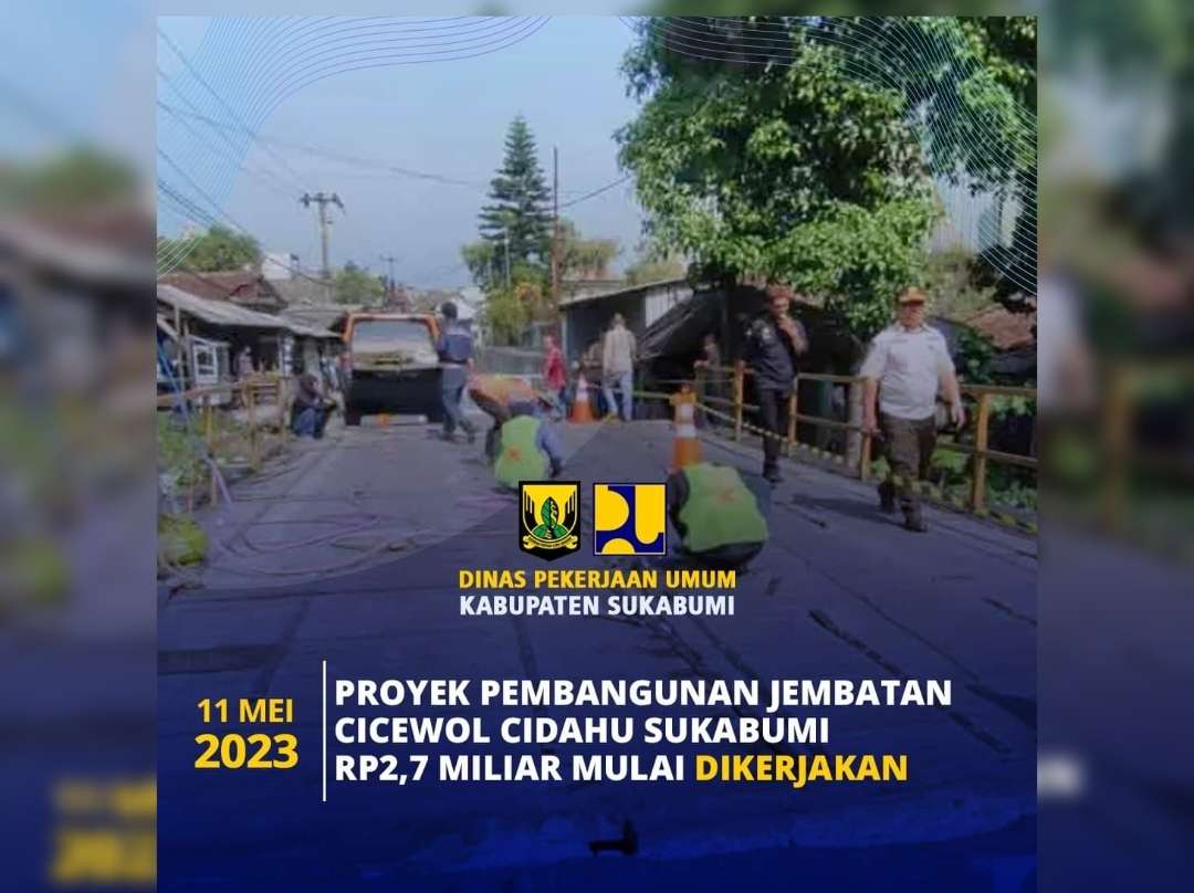 Keren! Dinas PU Kabupaten Sukabumi Terus Majukan Daerah Dengan Tingkatkan Infrastruktur