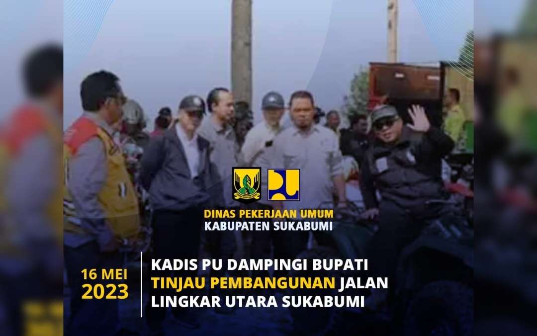 Berikut Sejumlah Giat Dinas PU Kabupaten Sukabumi Pada Mei 2023