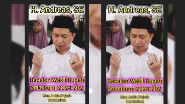 Siap Maju di Pilkada Sukabumi, Andreas: Man Jadda Wajada